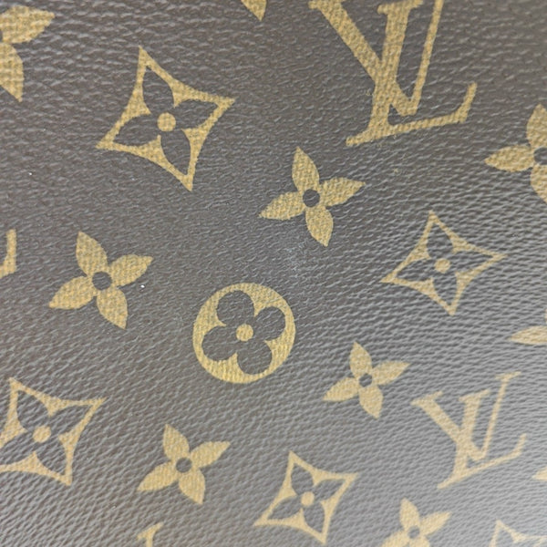 ONTHEGO GM Monogram Coated Canvas Brown
