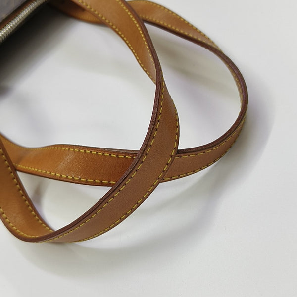 POPINCOURT Monogram Coated Canvas Brown