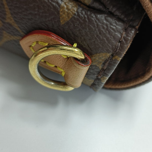 IVY Monogram Coated Canvas Brown