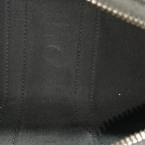 KEEPALL 25 Monogram Coated Canvas Black