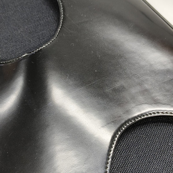 Fabric Shoulder Bag Black
