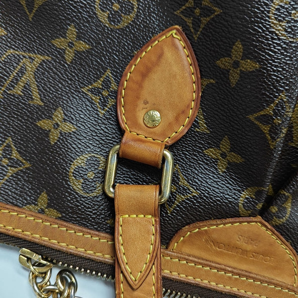 PALERMO PM Monogram Coated Canvas Brown