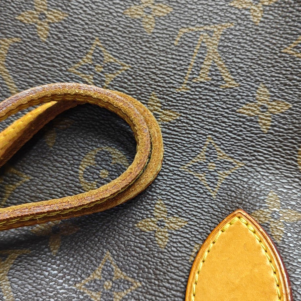 NEVERFULL GM Lona revestida Monogram Marrón