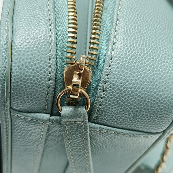 FILIGREE Quilted Grained Calfskin Blue