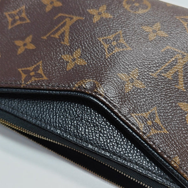 PALLAS BB Monogram Coated Canvas Brown