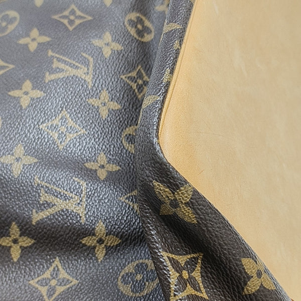 NÉONOÉ PM Monogram Coated Canvas Brown