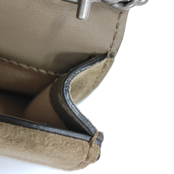 Dionysus Super Mini Monogram Coated Canvas Beige