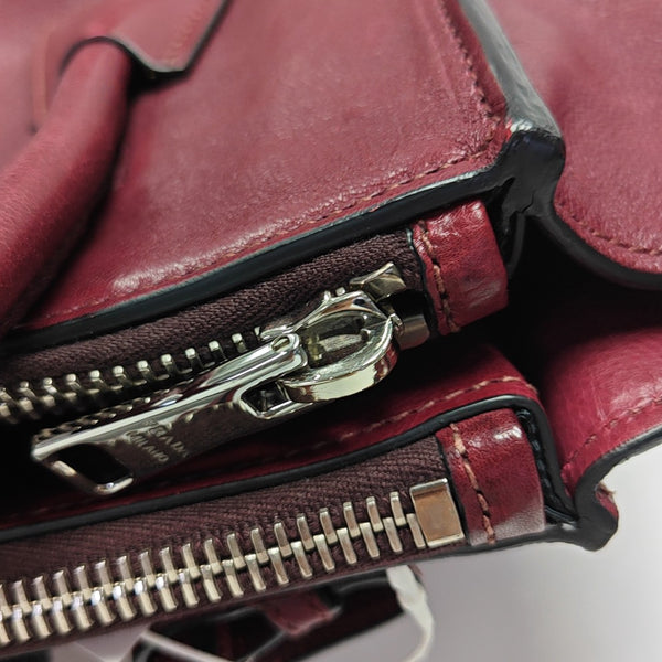 Glace Calf Calfskin Red
