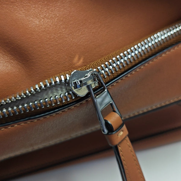 Puzzle Small Calfskin Brown