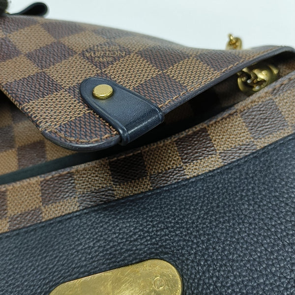 VAVIN PM Damier Ebene Coated Canvas Brown