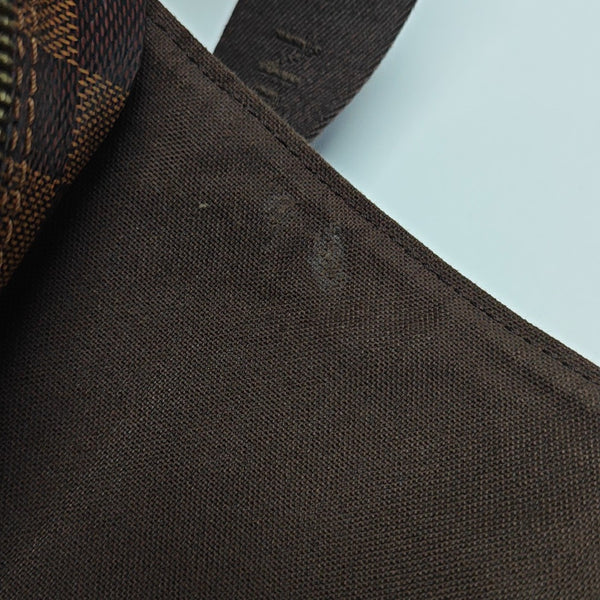 SHELTON MM Damier Ebene Coated Canvas Brown