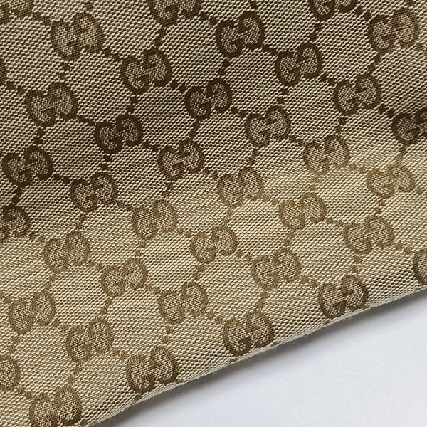 Monogram Canvas Shoulder Bag Beige
