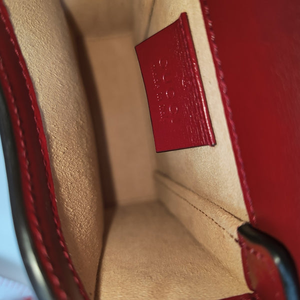 Horsebit 1955 Mini Calfskin Red