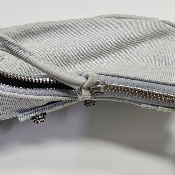 Le Cagole Mini Denim Blue