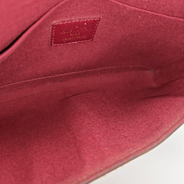 FÉLICIE Monogram Coated Canvas Brown
