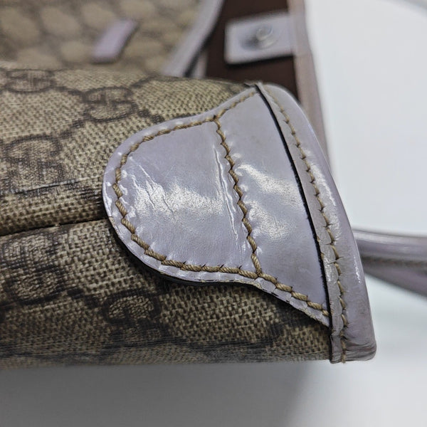 Monogram Coated Canvas Tote Bag Beige