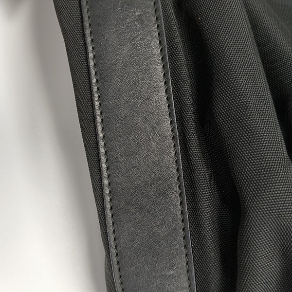 Nylon Top Handle Bag Black