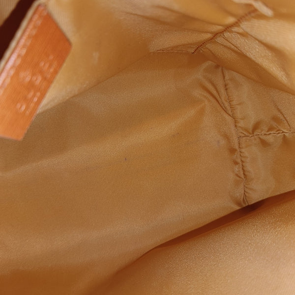 Monogram Coated Canvas Tote Bag Beige