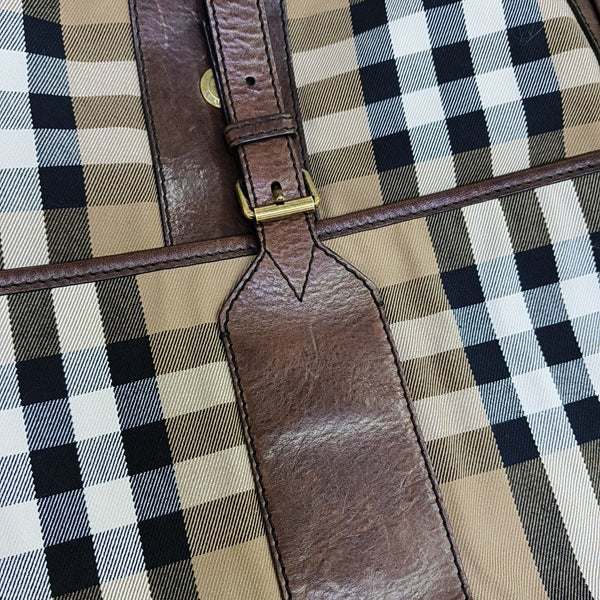 Canvas Shoulder Bag Brown