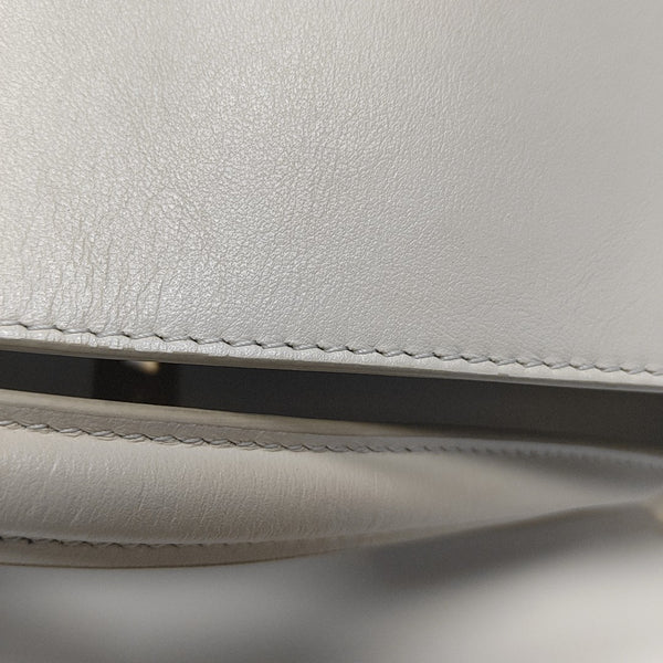 CAMILLE 16 Calfskin White