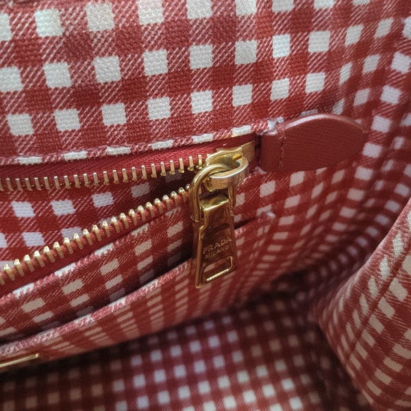 Denim Canvas Red