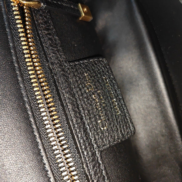 Dior Caro Small Cannage Calfskin Black