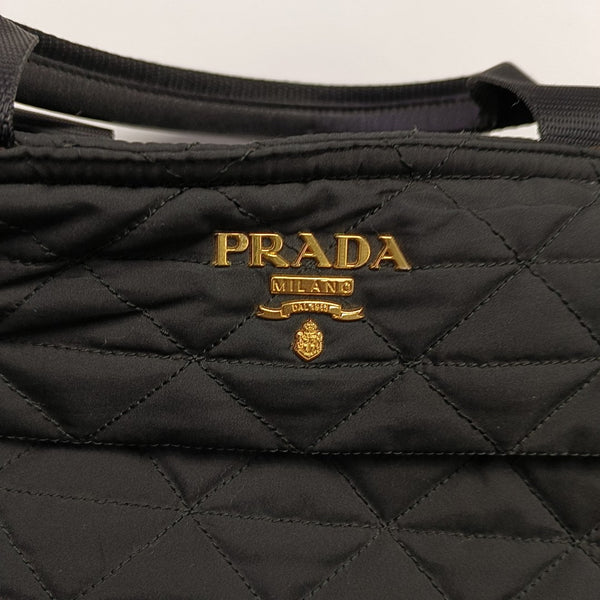 Quilted Nylon Black