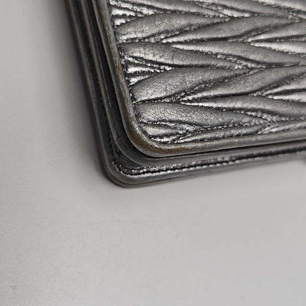 Miu Délice Lambskin Silver