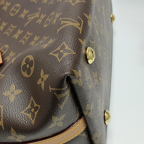 CARRYALL PM Monogram Coated Canvas Brown