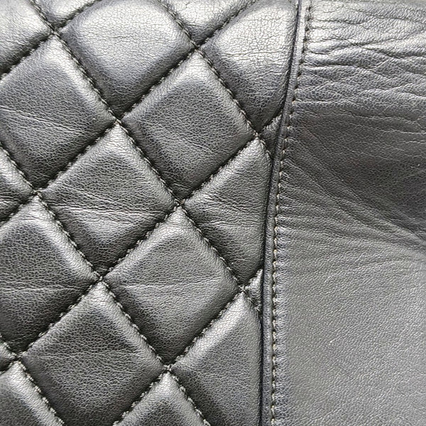 Quilted Lambskin Black