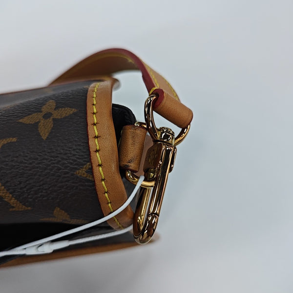 DIANE Monogram Coated Canvas Brown