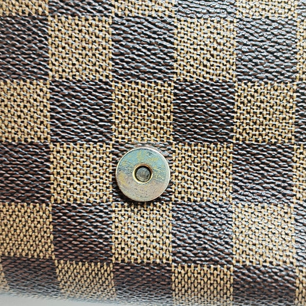 Authenticated pre-owned MUSETTE TANGO Damier Ebene Coated Canvas Brown - Shoulder Bag at Looply