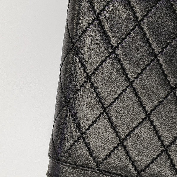 GABY Quilted Lambskin Black