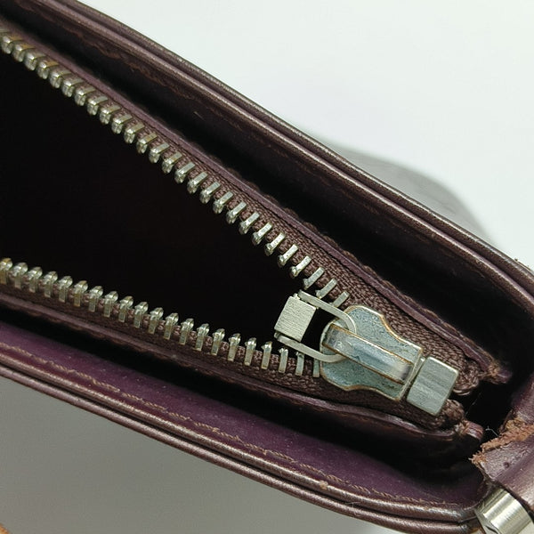 FOWLER Monogram Calfskin Red