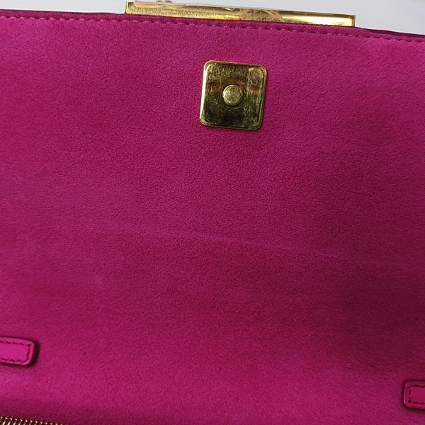 Tube Calfskin Red