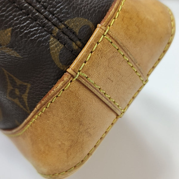 LOCKIT PM Monogram Coated Canvas Brown