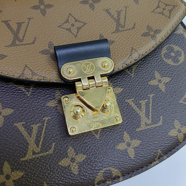 EDEN Monogram Coated Canvas Brown