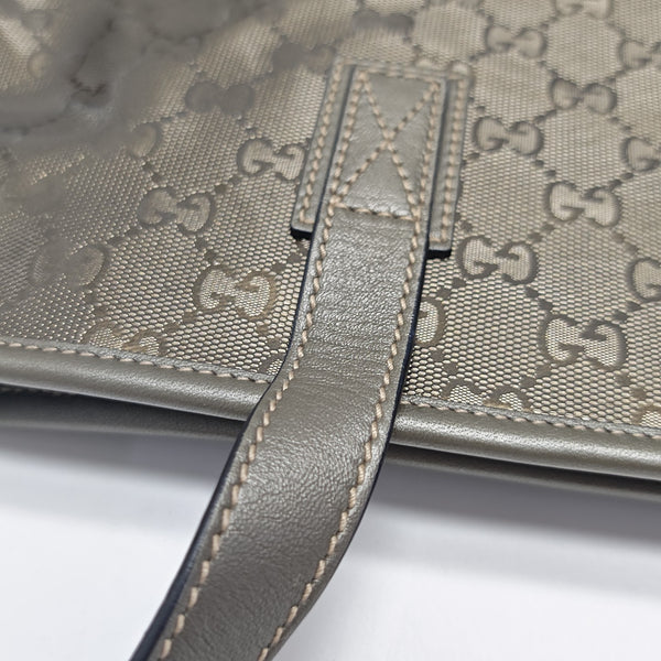 GG Imprime Monogram Coated Canvas Beige