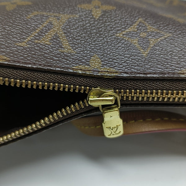 ACCESSOIRES Monogram Coated Canvas Brown
