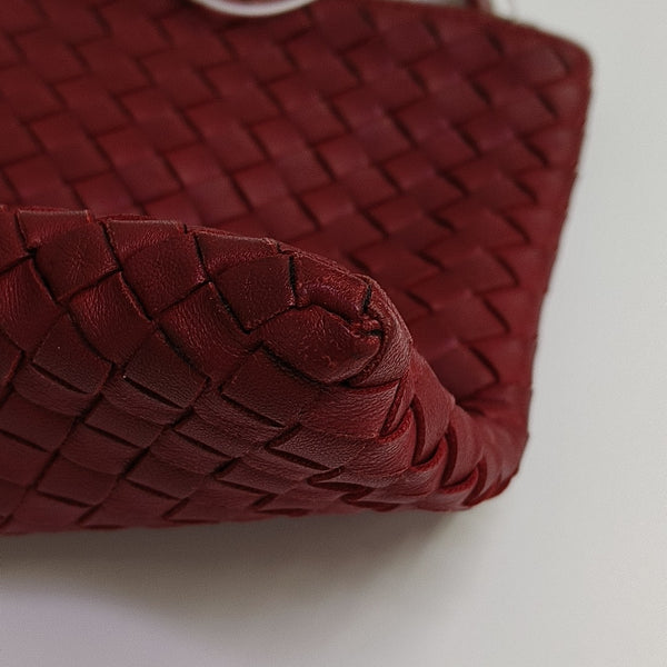 Calfskin Clutch Red