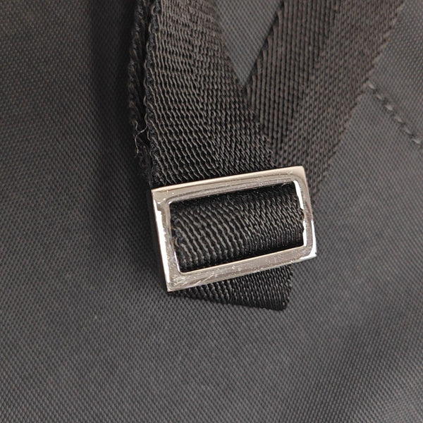 Fabric Shoulder Bag Black