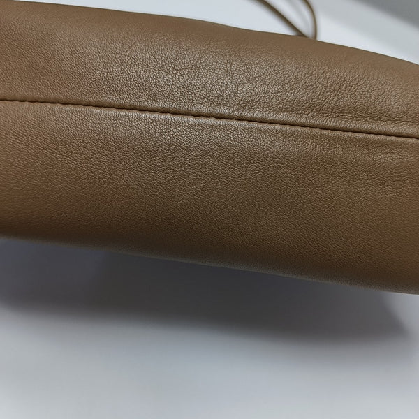 The Pouch Mini Calfskin Brown