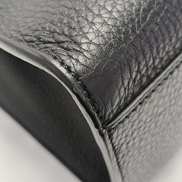 Peekaboo Medium Calfskin Black