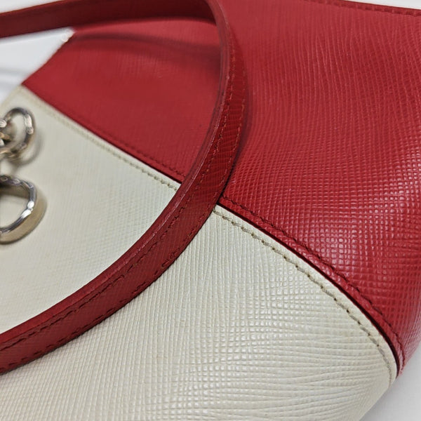 Calfskin Shoulder Bag Multicolor