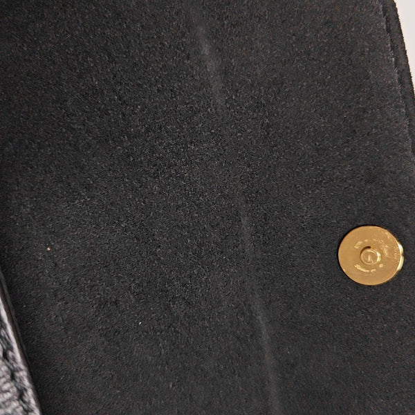 IVY Monogram Calfskin Black