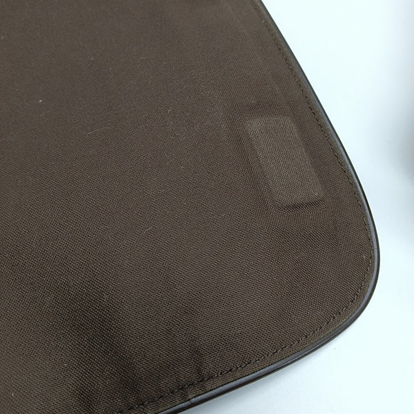 SPENCER Damier Ebene Coated Canvas Brown