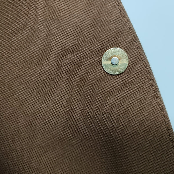 IVY Monogram Coated Canvas Brown
