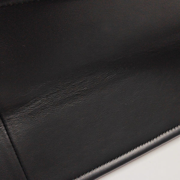 Book Tote Small Cannage Lambskin Black