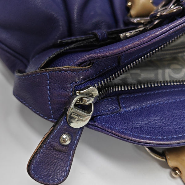 Marissa Calfskin Purple
