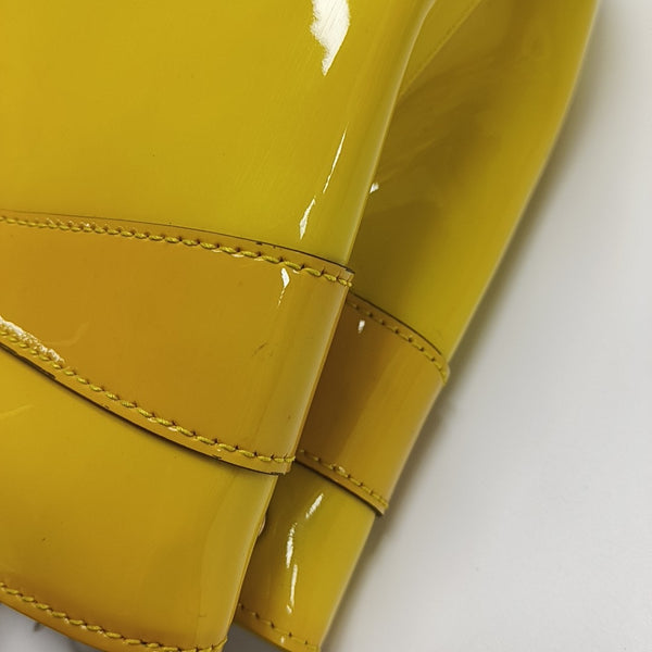 Bright Bit Patent Leather Yellow